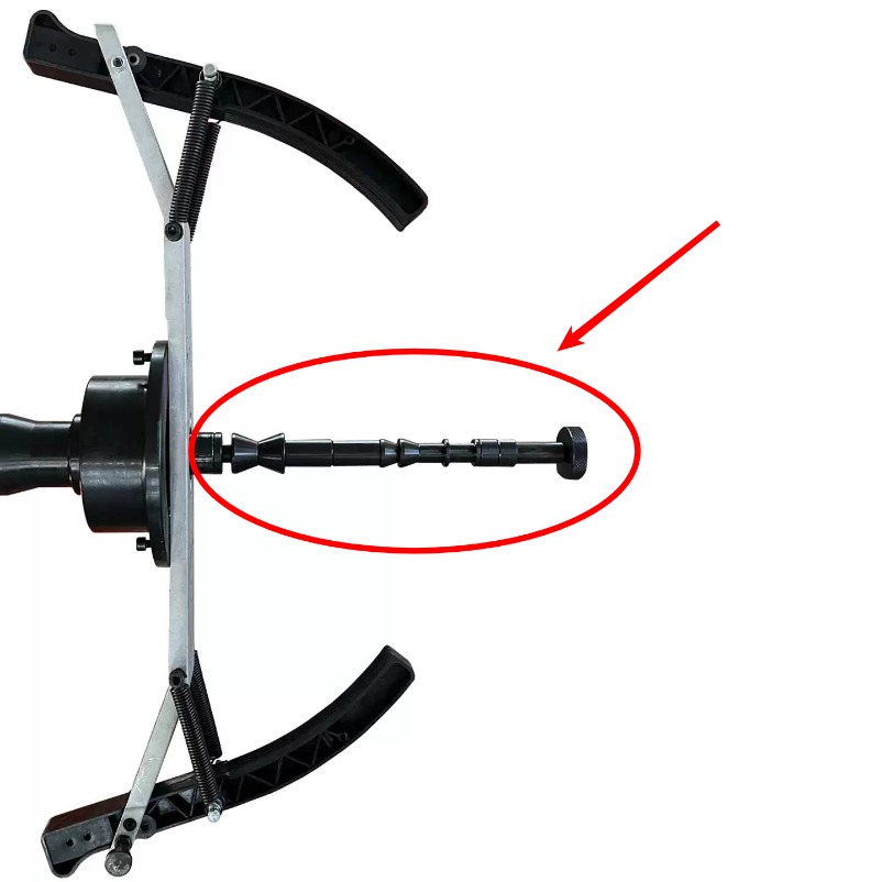 Tire Balance Machine - Adapter do wyważarki kół motocyklowych, zacisk