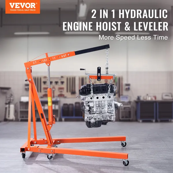 Podnośnik hydrauliczny do siln – Engine Hoist Crane recenzja i cena