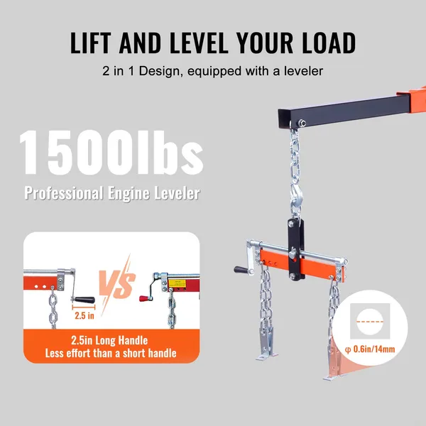 Podnośnik hydrauliczny do siln – Engine Hoist Crane recenzja i cena