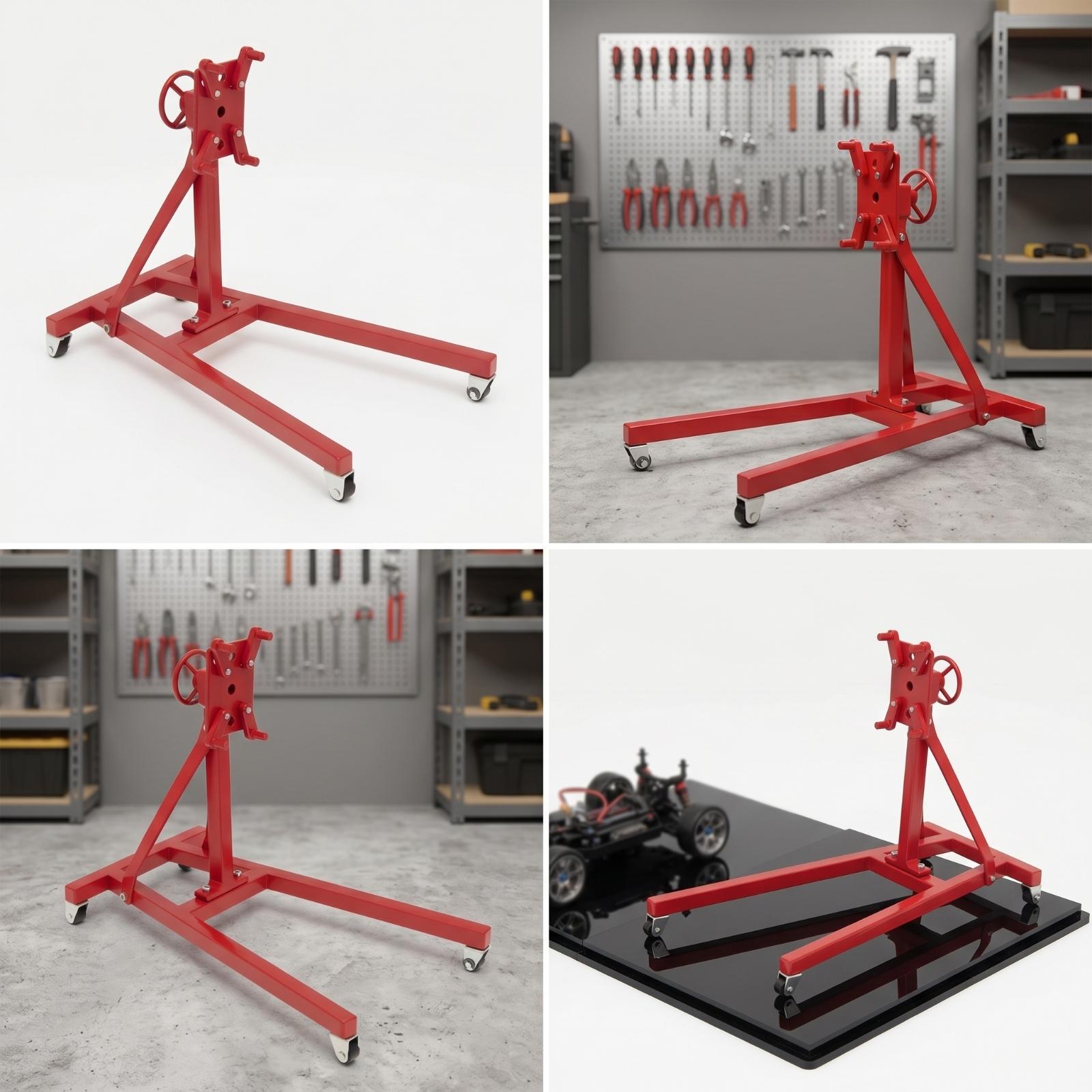 Żuraw silnikowy, metalowy mode – Engine Hoist Crane recenzja i cena