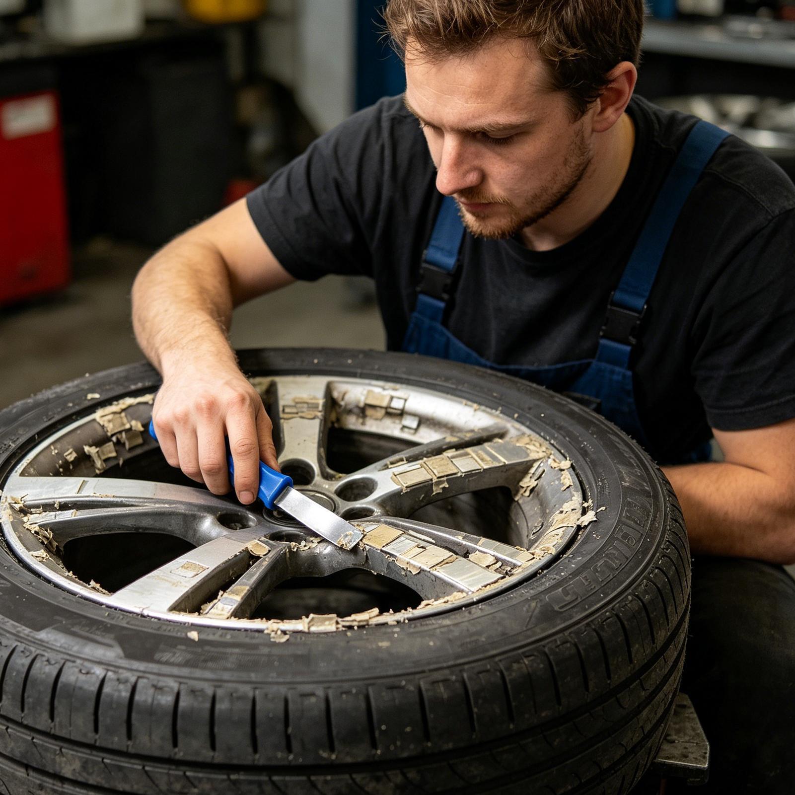 Skrobak metalowy do odklejania – Tire Balance Machine recenzja i cena